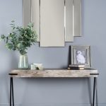 ODEON RECTANGLE STEPPED MIRROR 88 X 88CM