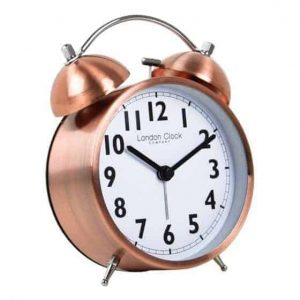 COPPER FINISH TWINBELL ALARM
