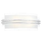 SECTOR DOUBLE TRIM LED WALL LIGHT LARGE