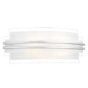 SECTOR DOUBLE TRIM LED WALL LIGHT LARGE