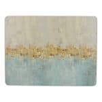 CREATIVE TOPS GOLDEN REFLECTIONS PACK OF 6 PREMIUM PLACEMATS & 6 COASTERS