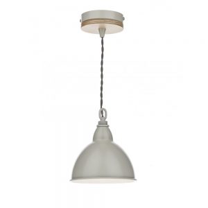 Blyton 1 Light Pendant complete with Painted Shade
