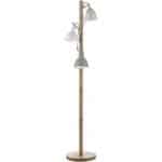 Blyton 3 Light Floor Lamp complete with Painted Shade