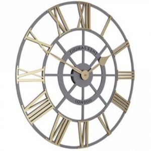 24″ Evening Star Brass Skeleton Clock