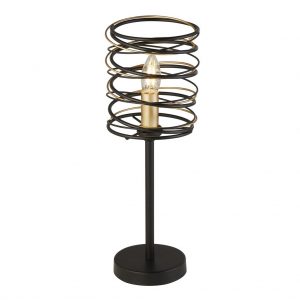 Spring Black and Gold Table Lamp