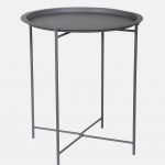 Charcoal Bistro Tray Table
