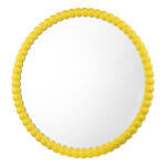 Ruan Yellow Round Mirror