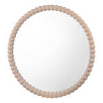 Ruan Cream Round Mirror