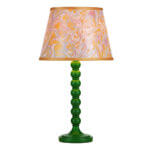 Spool Green Gloss Table Lamp