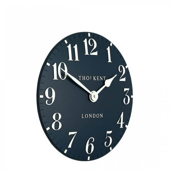 Arabic 12 Inch Wall Clock Ink - Image 3