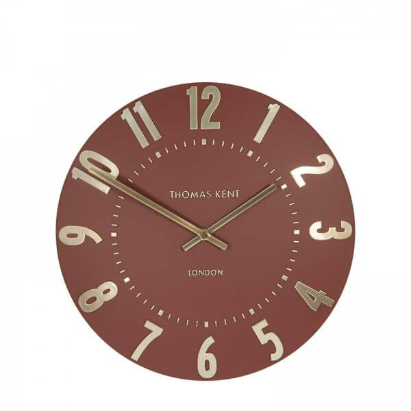 Mulberry 12 Inch Wall Clock Auburn - Image 2