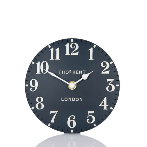 Arabic 6 Inch Mantel Clock Ink - Image 2